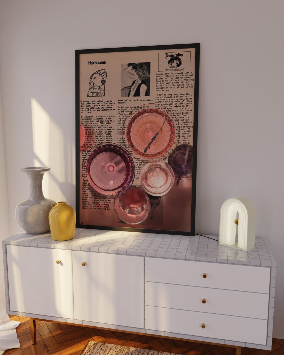 Typography Vintage Retro Newspaper Poster Print - Image 2