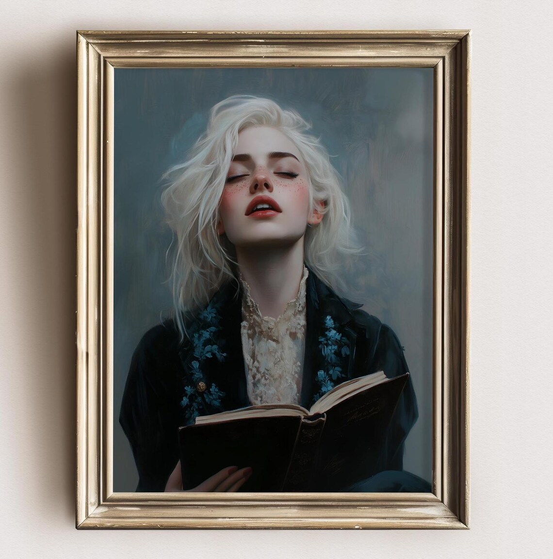 Book Lover Reading Nook Poster Print, Aesthetic Decor