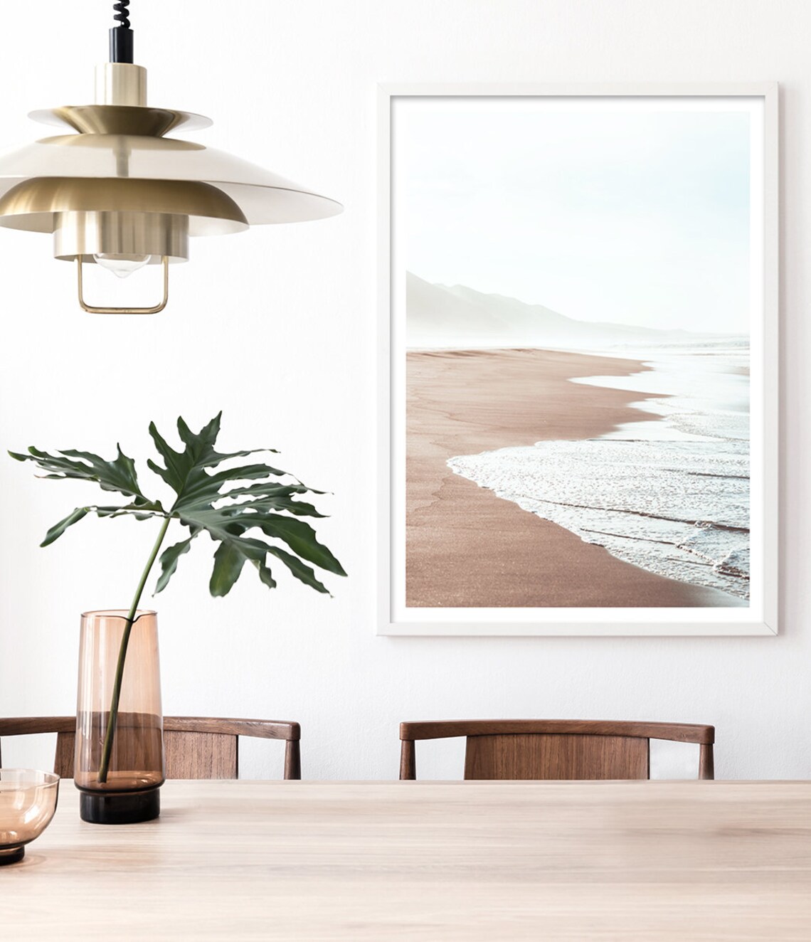 Beach Coastal Ocean Photography Art Print - Image 3