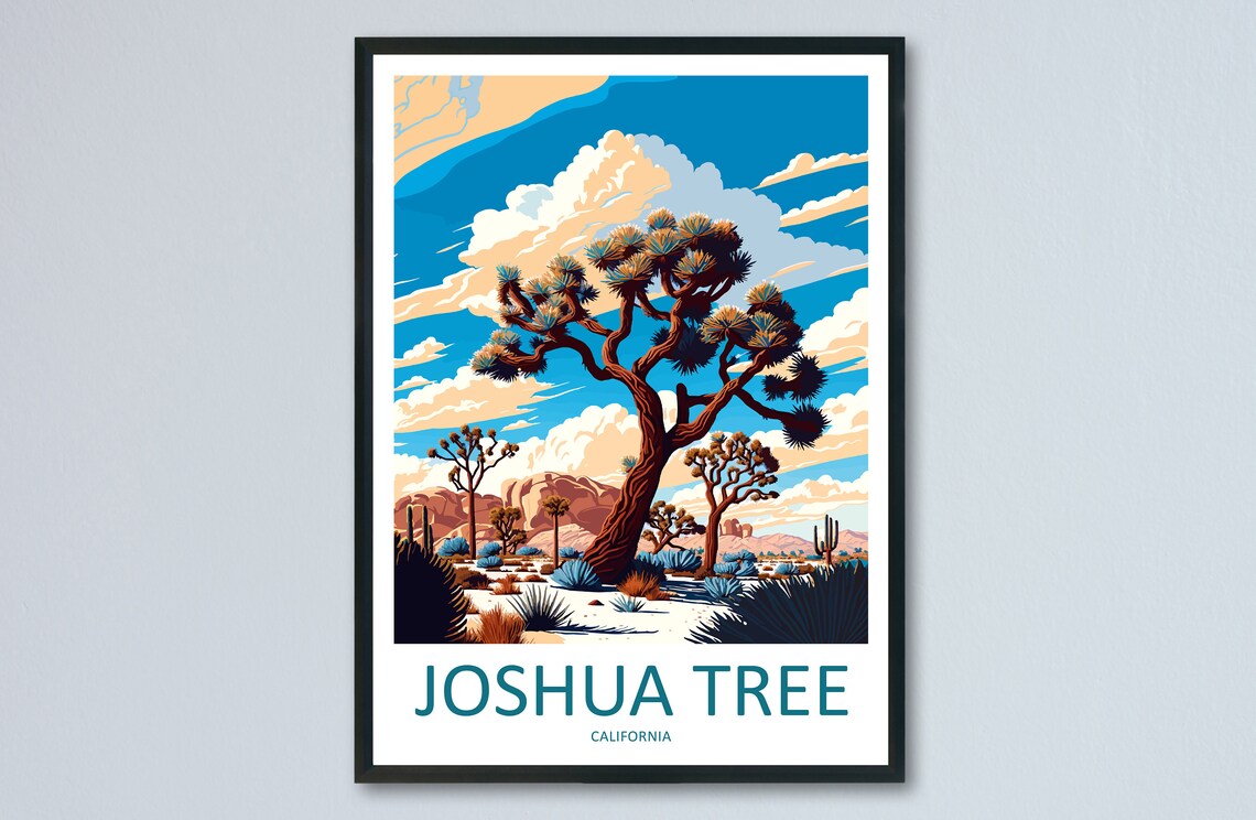 Joshua Tree National Park Wall Art Print