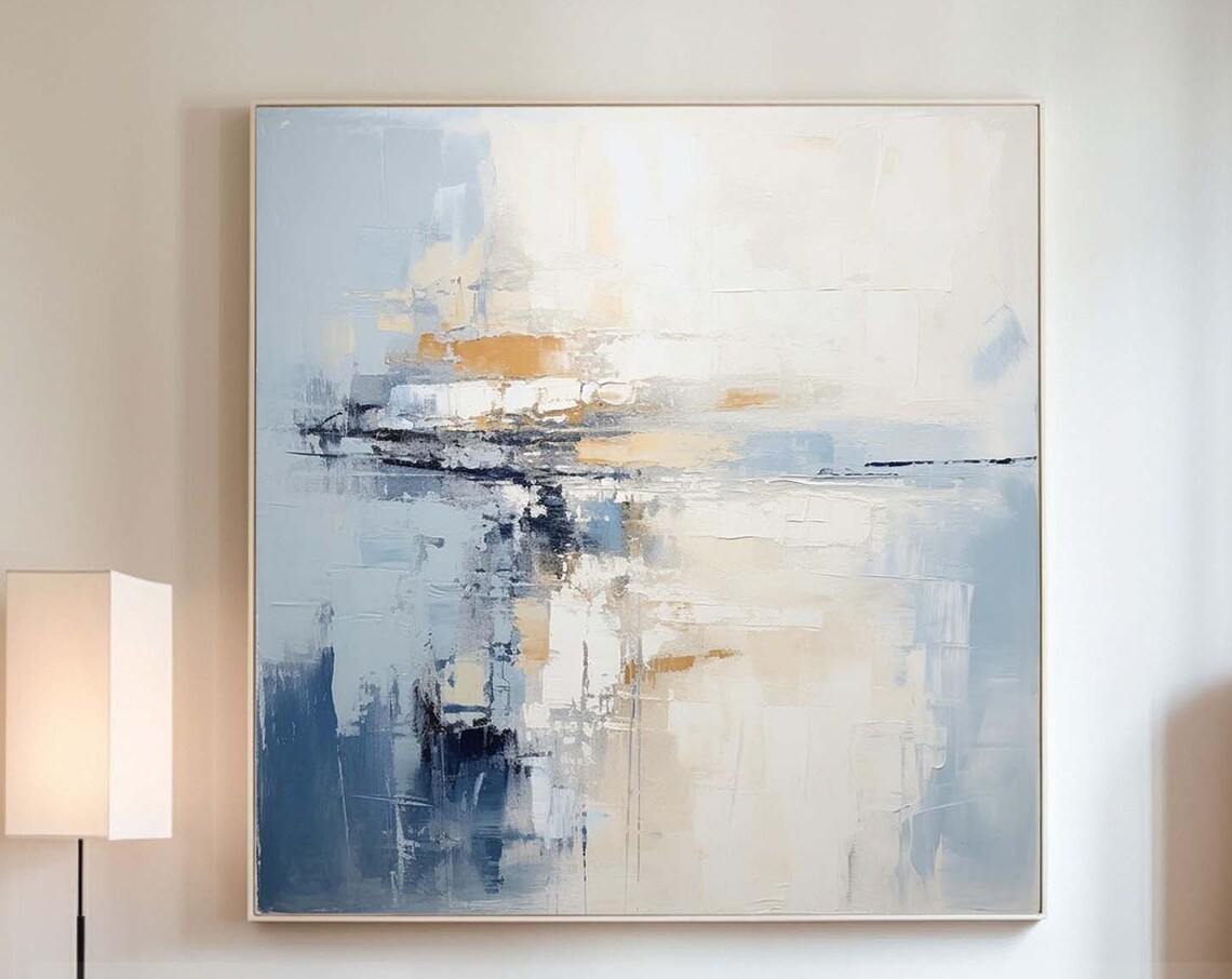 Neutral Beige Abstract, Scandinavian Art Print - Image 5