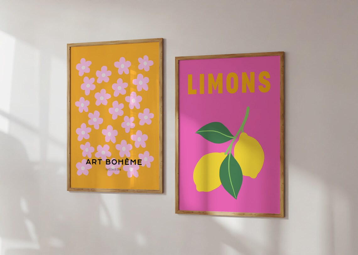 Matisse-Inspired Eclectic Gallery Wall Art Print Set - Image 2