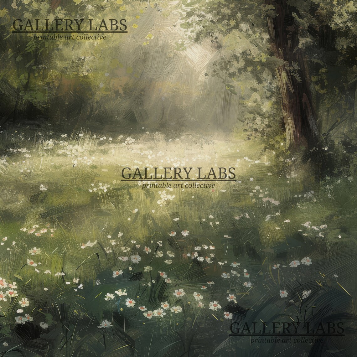 Muted Wildflower Print, Vintage Farmhouse Art Print - Image 4