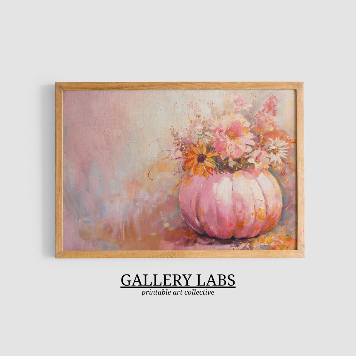 Pumpkin Decor Fall Art Print, Maximalist Autumn - Image 3