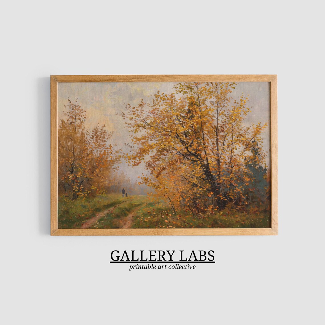 Moody Autumn Wall Art Fall Decor Farmhouse Decor Fall Wall Art Autumn Wall Decor Soft Tone Print Art - Image 3