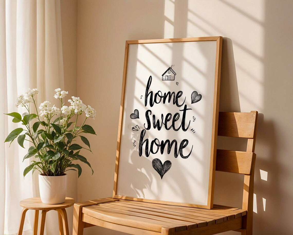 Home Sweet Home, Kitchen and Office Decor - Image 2