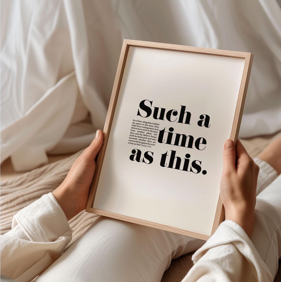 Esther 4 14 Kjv Bible Verse Wall Art Such A Time As This Christian Poster Quote Faith Print Women Of The Bible Quotes