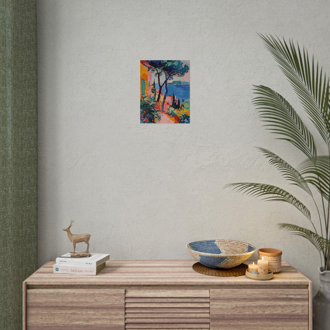 Matisse Print Yellow House Decor Mid Century Wall Art Matisse Poster Exhibition Landscape Art Eclectic Decor - Image 2