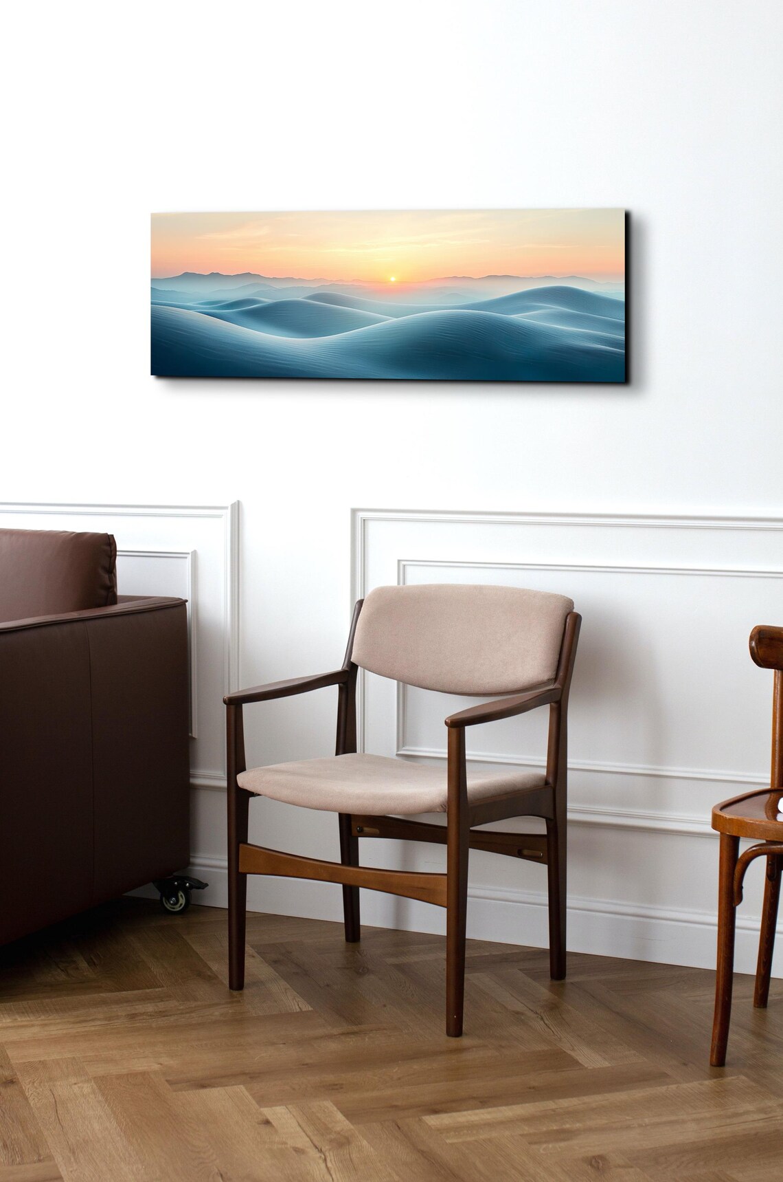 Dunes At Dusk, Panoramic Wall Art Print - Image 4