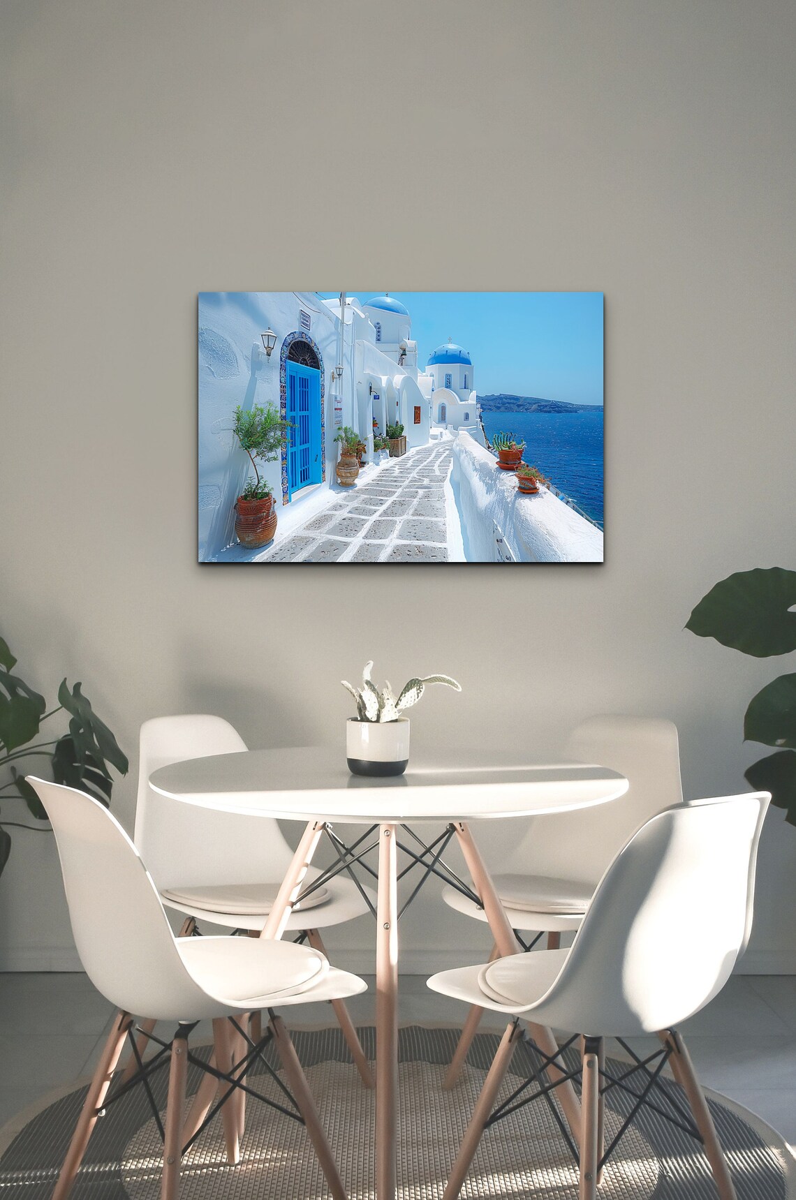 Santorini Seascape - Contemporary Art Print - Image 6