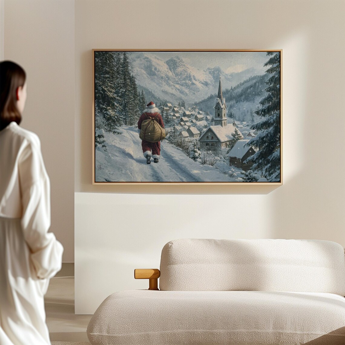 Santa Clause Coming To Deliver Presents, Christmas - Image 6