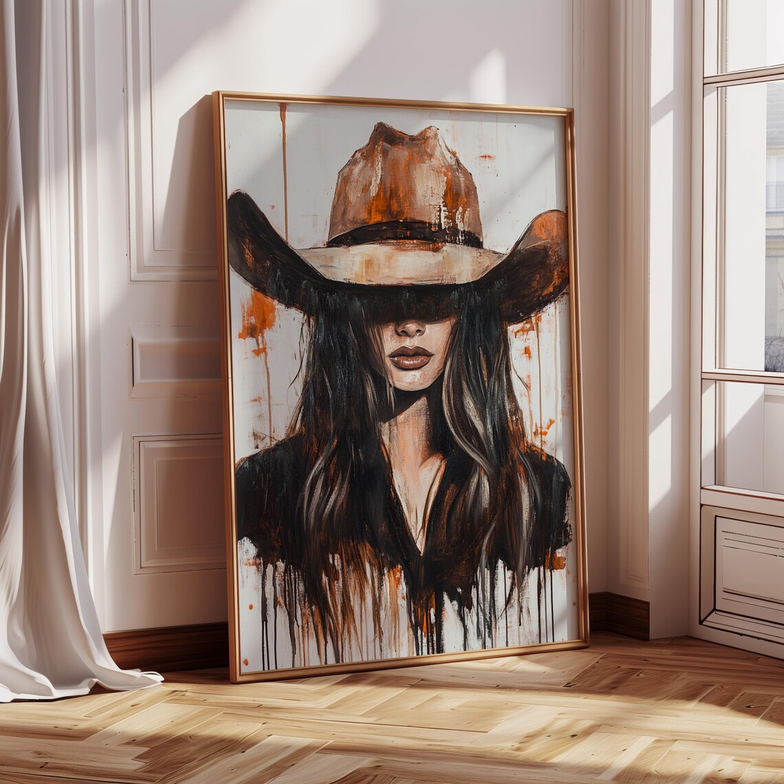 Cowgirl Wall Art, Western Woman Art Print - Image 5