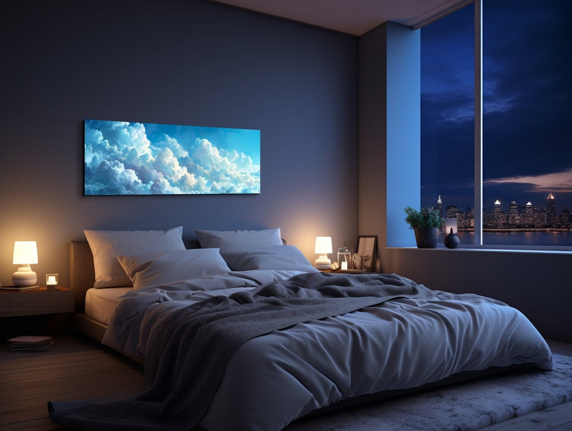 Panoramic Cloud Sky Wall Art - Image 7