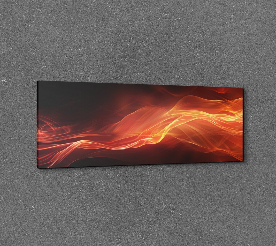 Abstract Wave Art Print, Modern Contemporary - Image 7