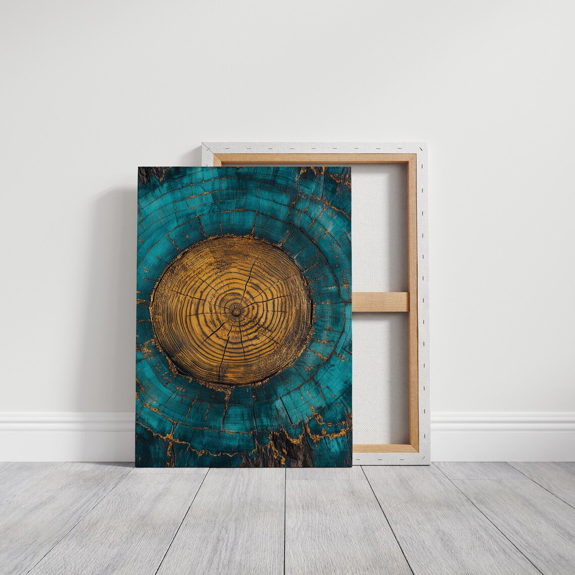 Tree Ring Art Print, Rustic Modern Decor - Image 7