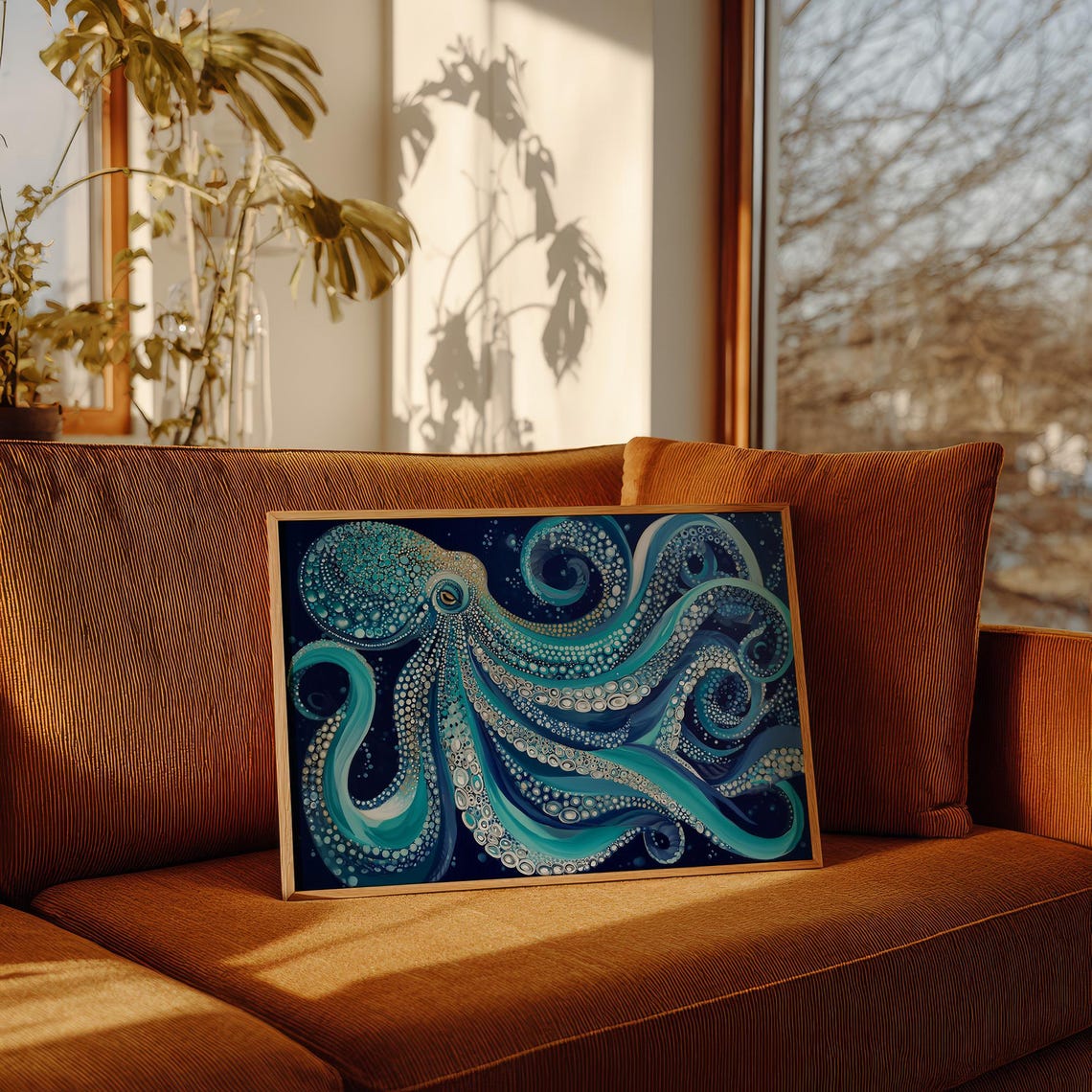 Ocean Dance Of The Blue Octopus