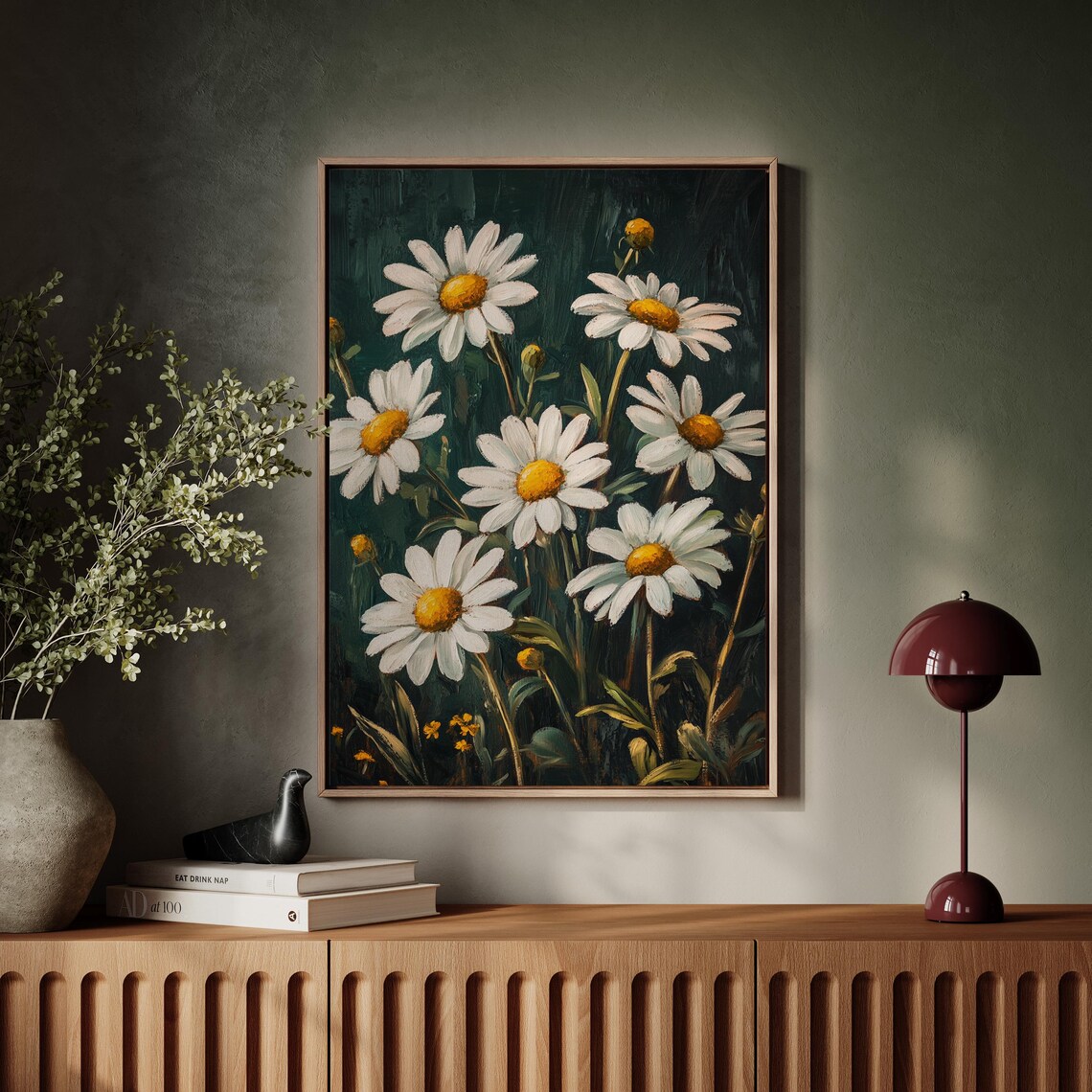 Rustic Daisy Floral, Nature-Inspired Decor - Image 7