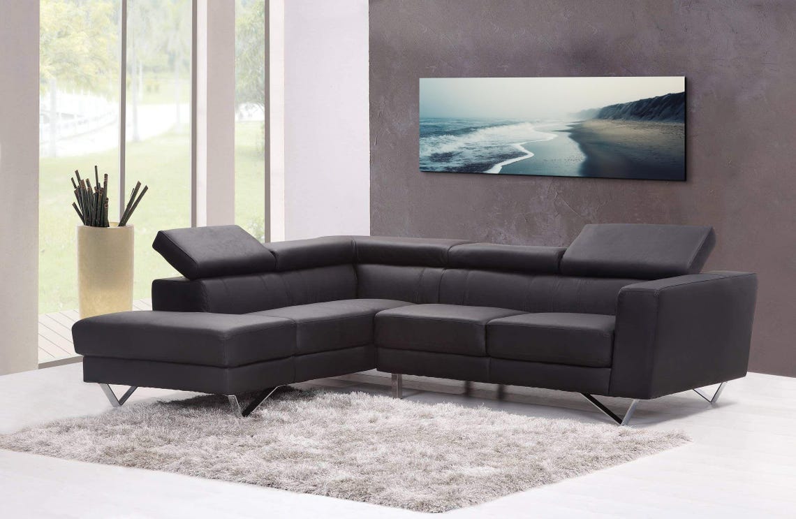 Moody Beach Panoramic Art Print - Image 4