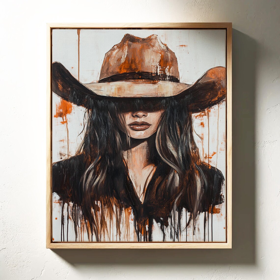 Cowgirl Wall Art, Western Woman Art Print - Image 3