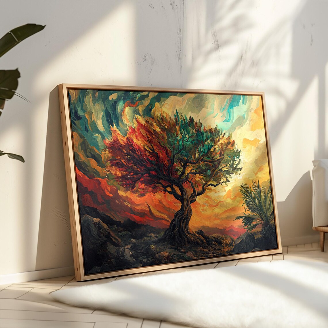 Abstract Tree Art Print, Nature Inspired Decor - Image 3