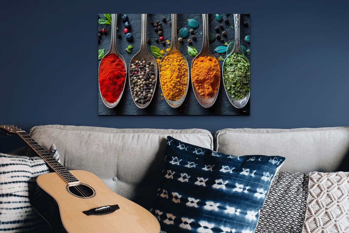 Herbs And Spices Art Print, Modern Kitchen Decor - Image 4