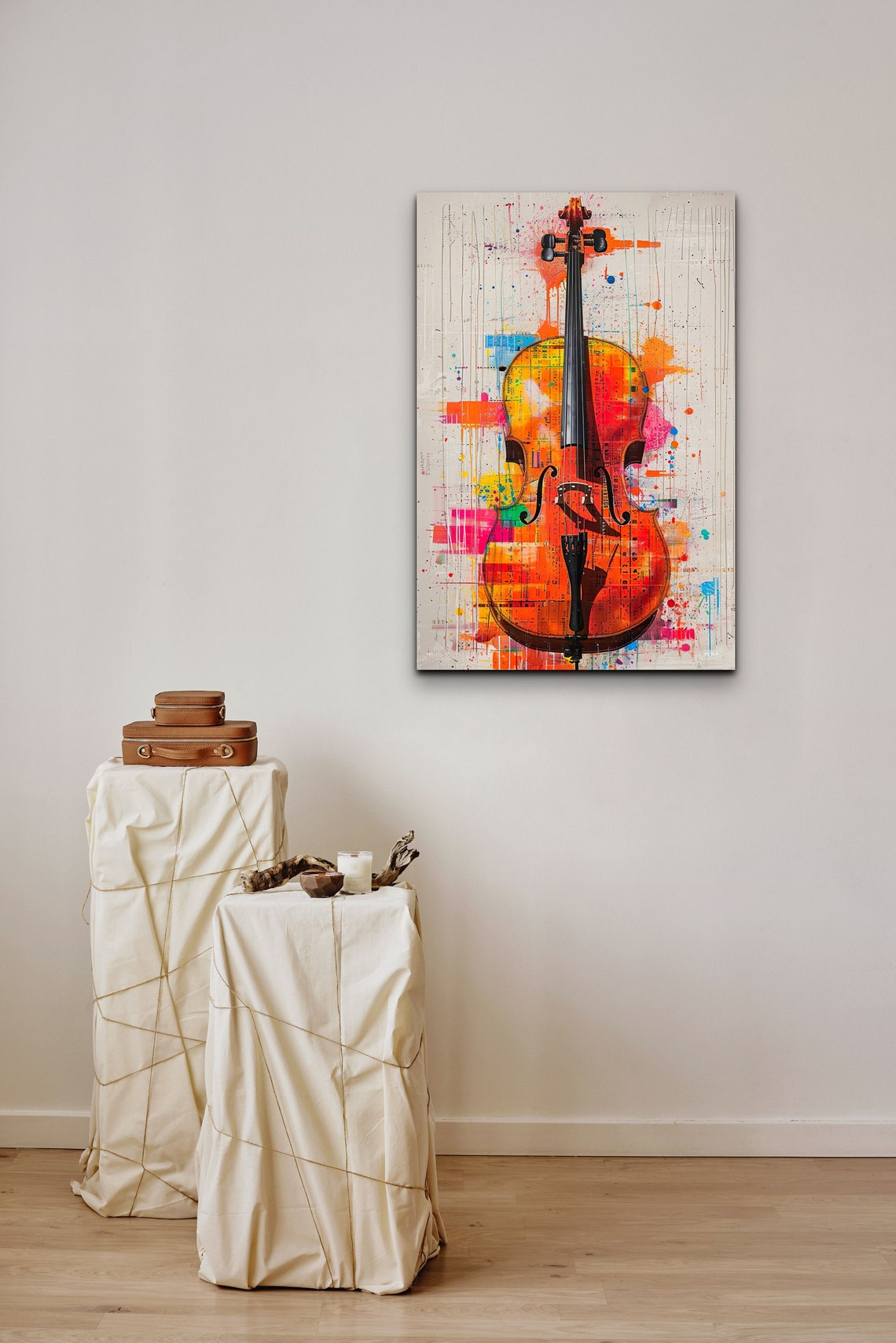 Pop Art Cello Poster - Image 5