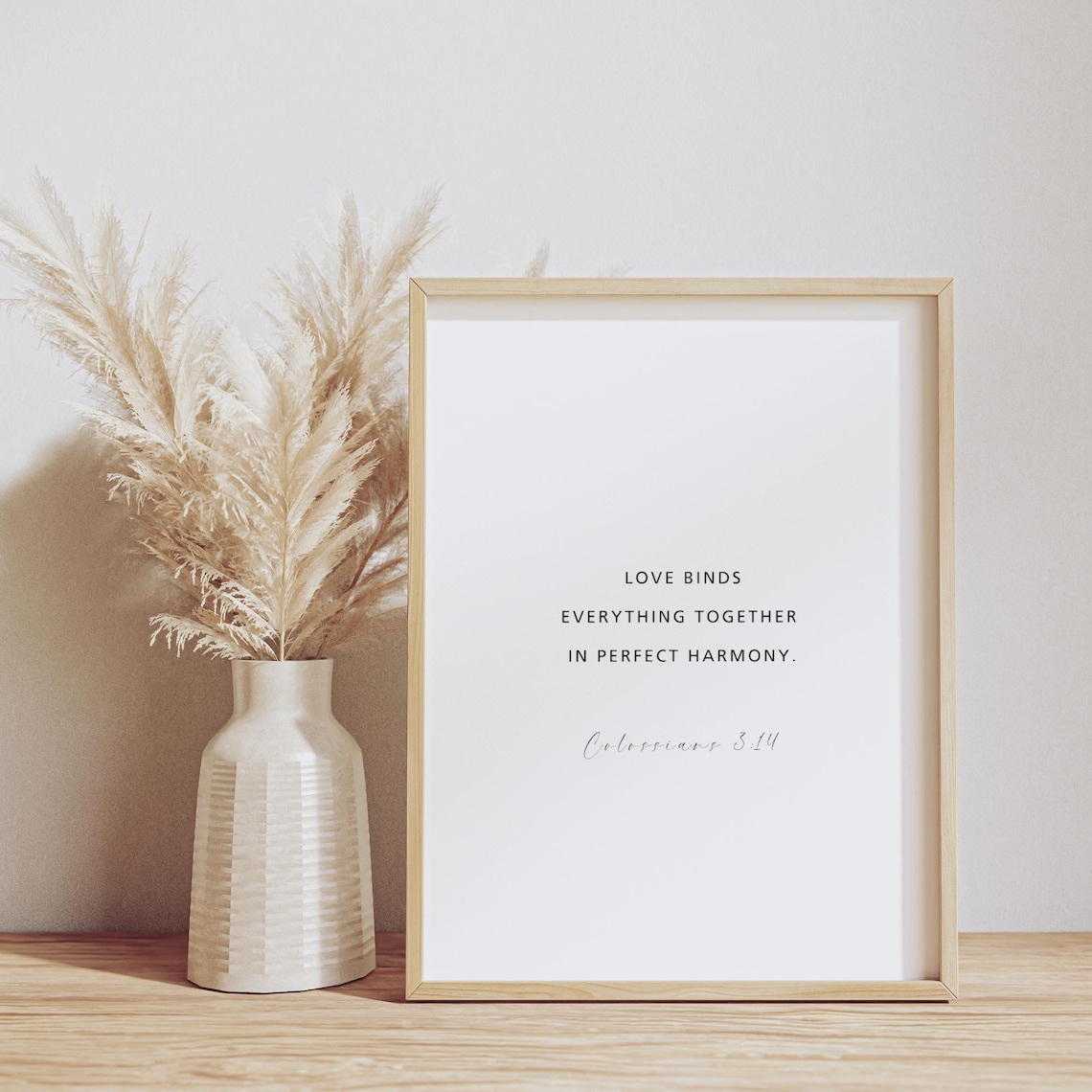 Colossians 3:14 Love Binds Everything Together
