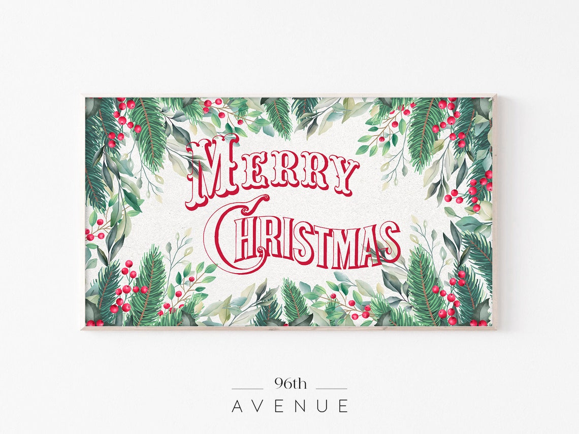 Christmas Holiday Smart TV Art