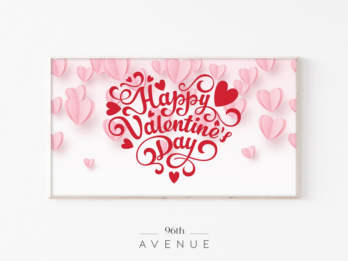 Valentines Day TV Art - Instant