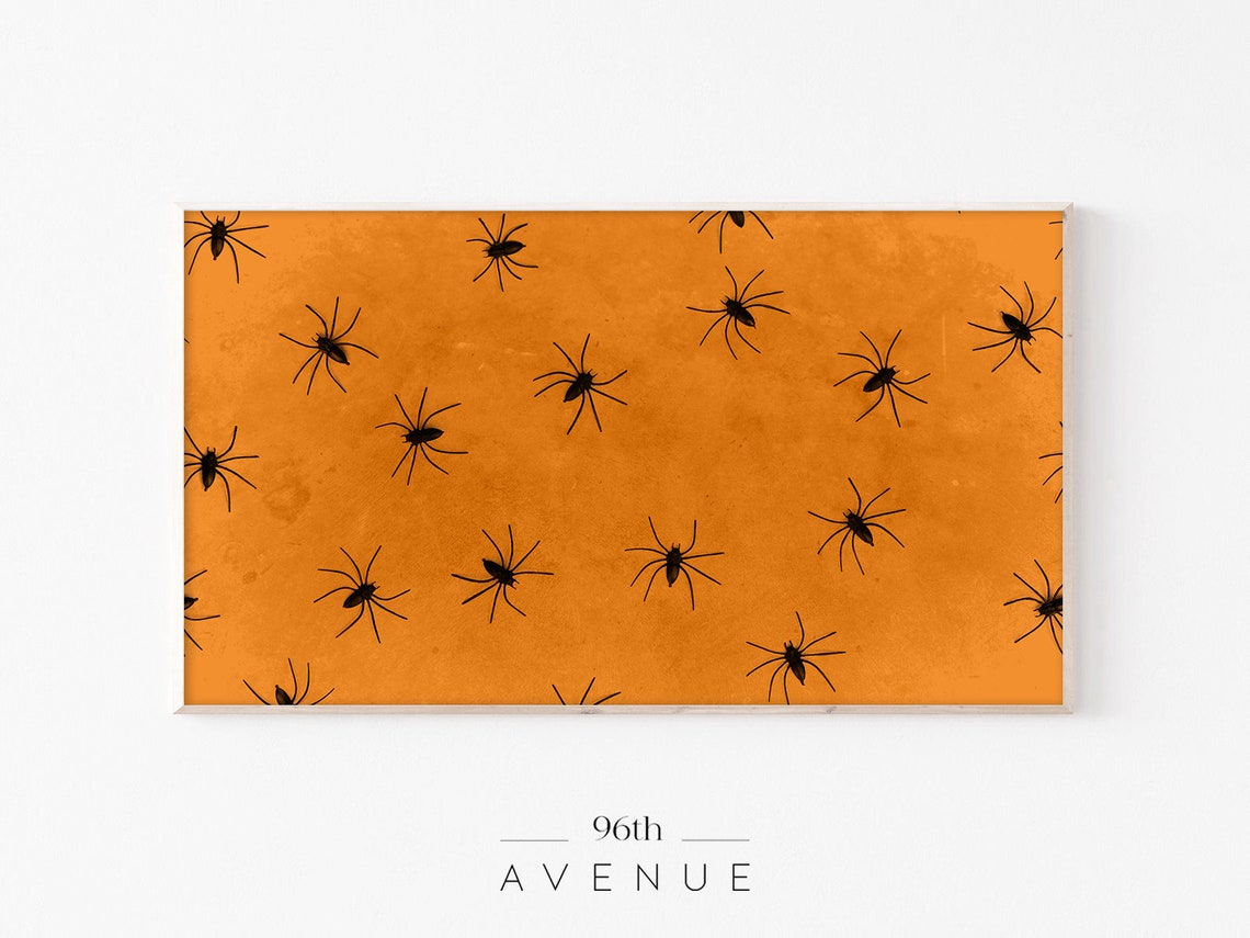Halloween Spiders Art Print