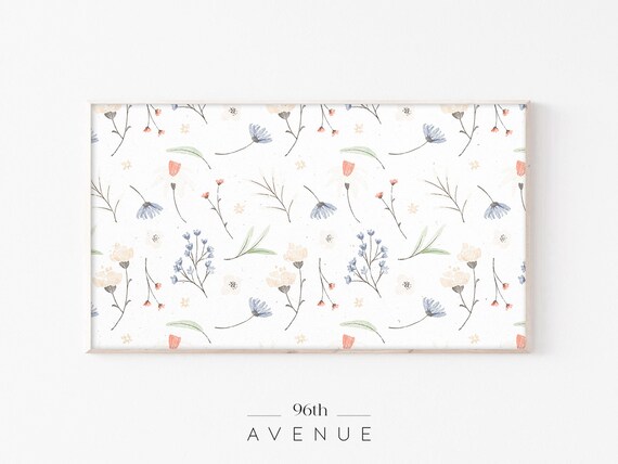 Spring Floral Pattern Art Print