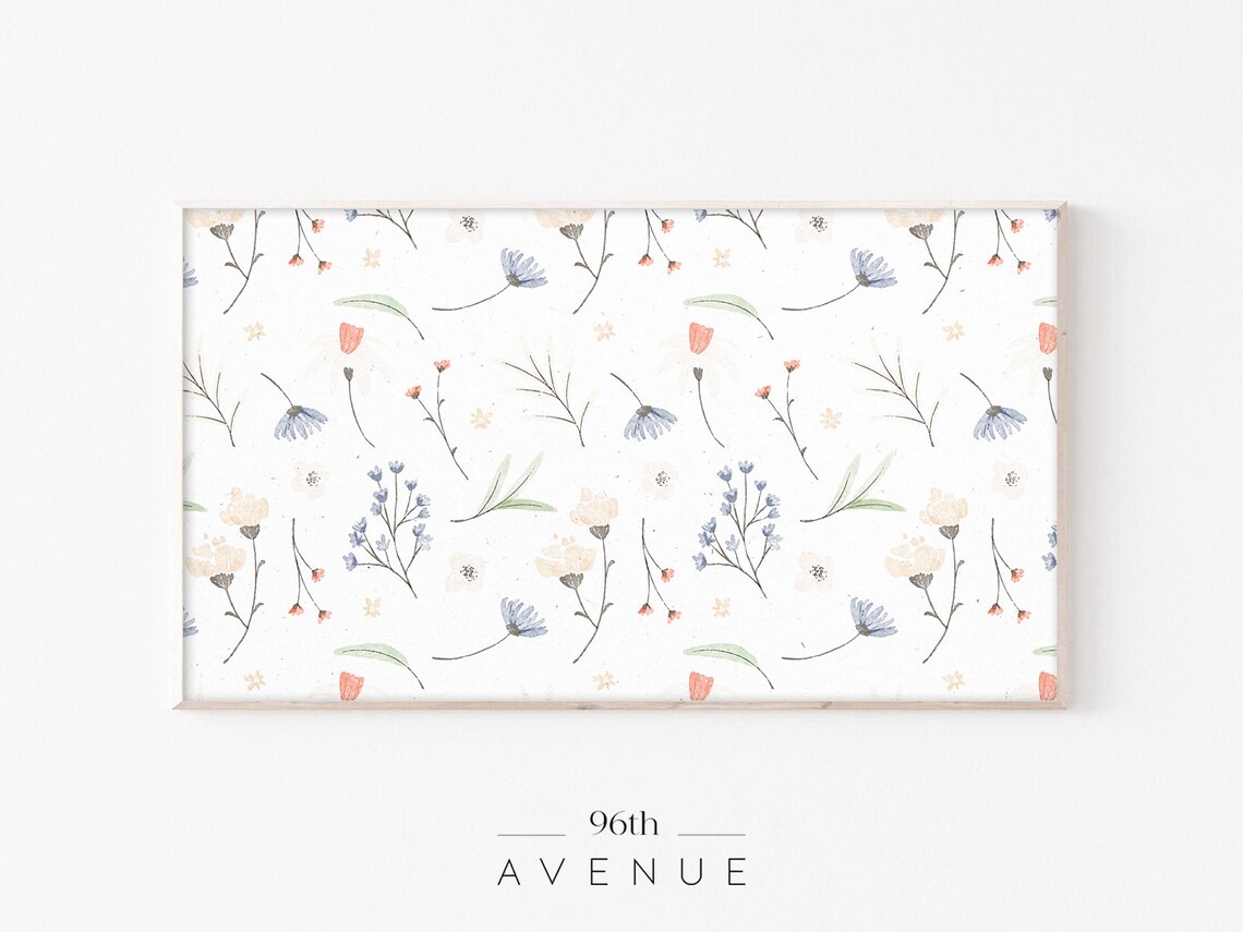 Spring Floral Pattern Art Print