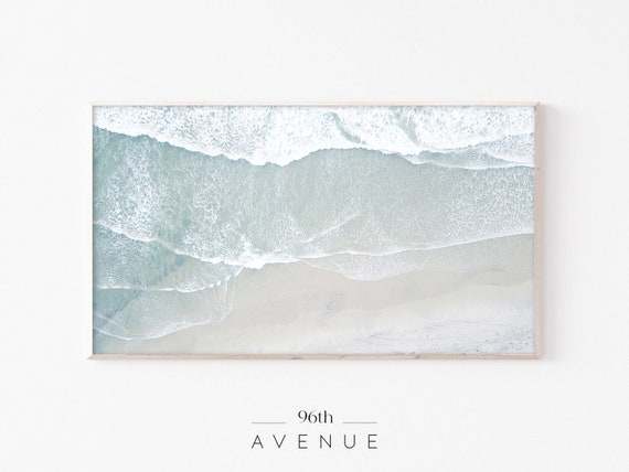Beach Art for Frame TV, Ocean Poster