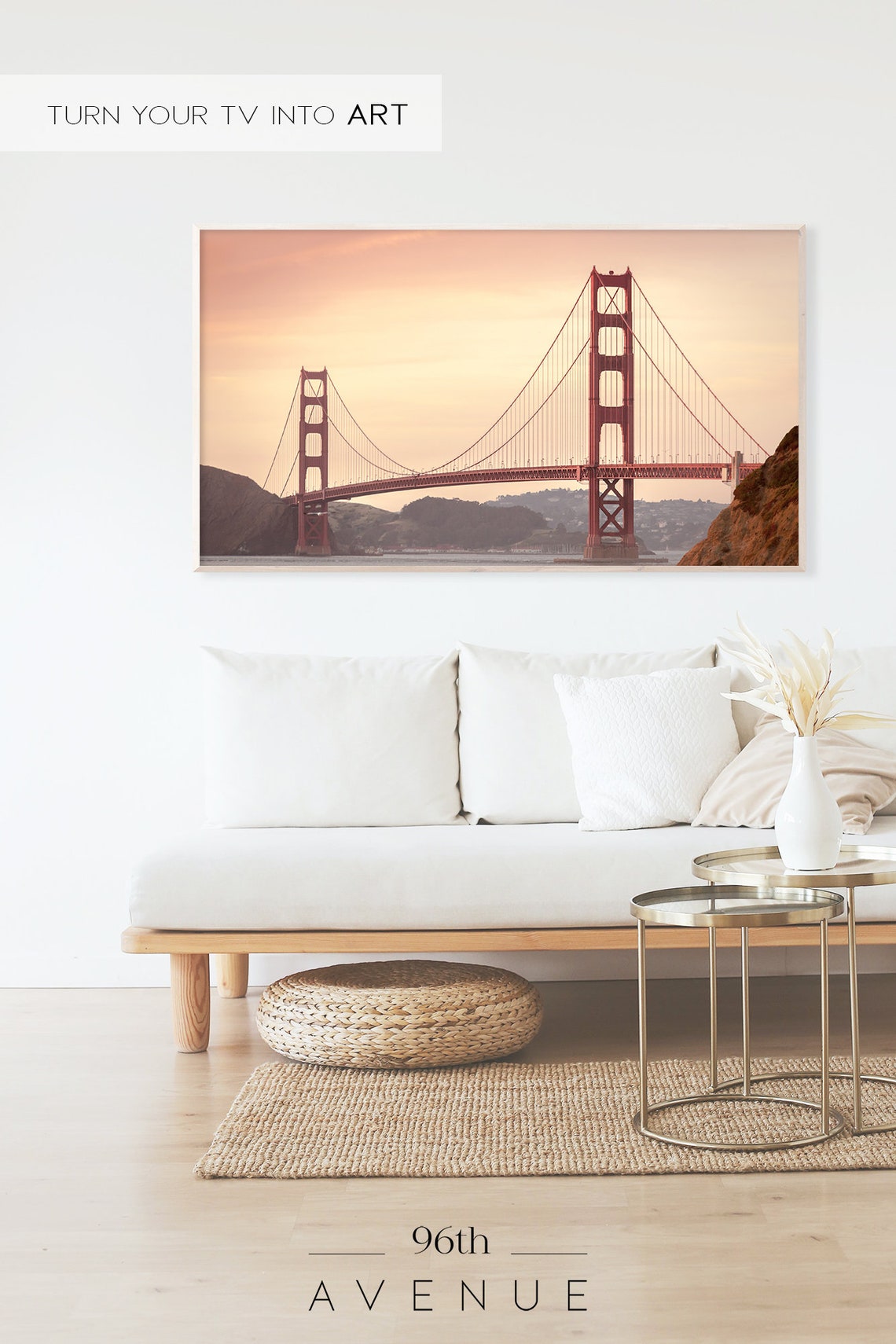 San Francisco Bridge Travel Poster - Image 2