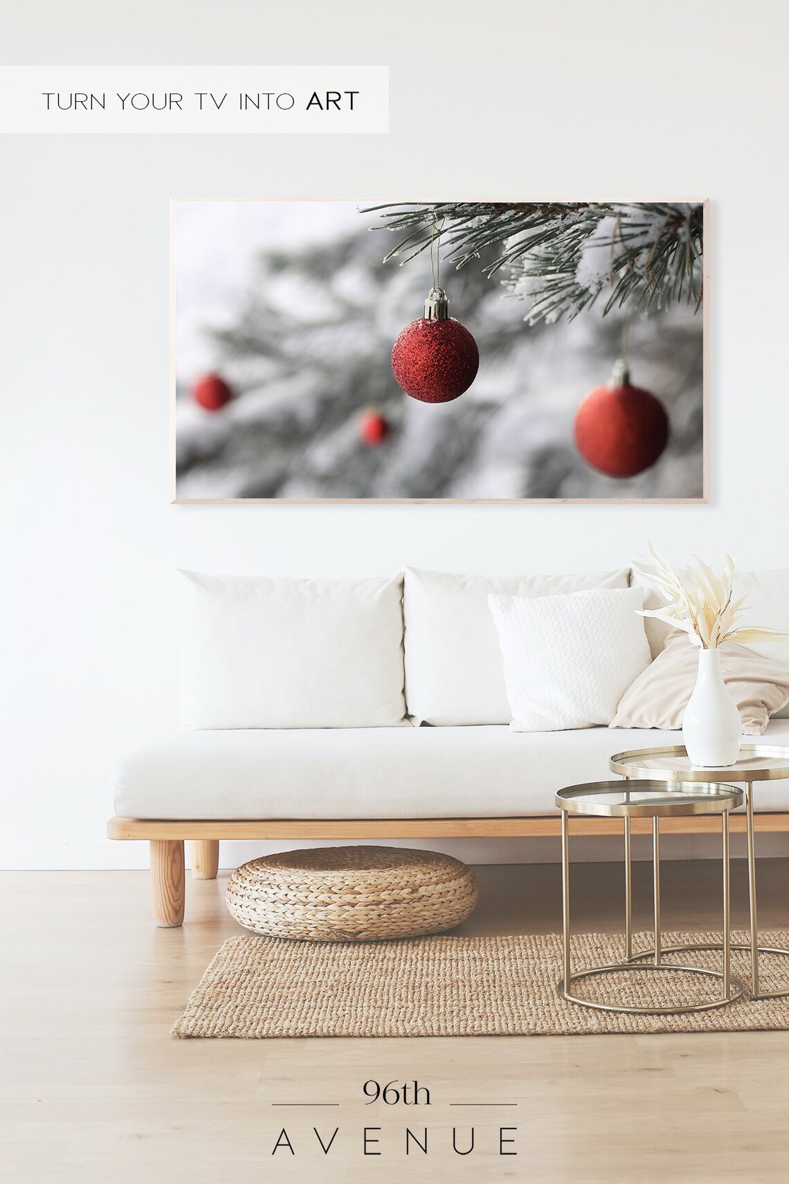 Christmas Holiday TV Art, Art Print - Image 2
