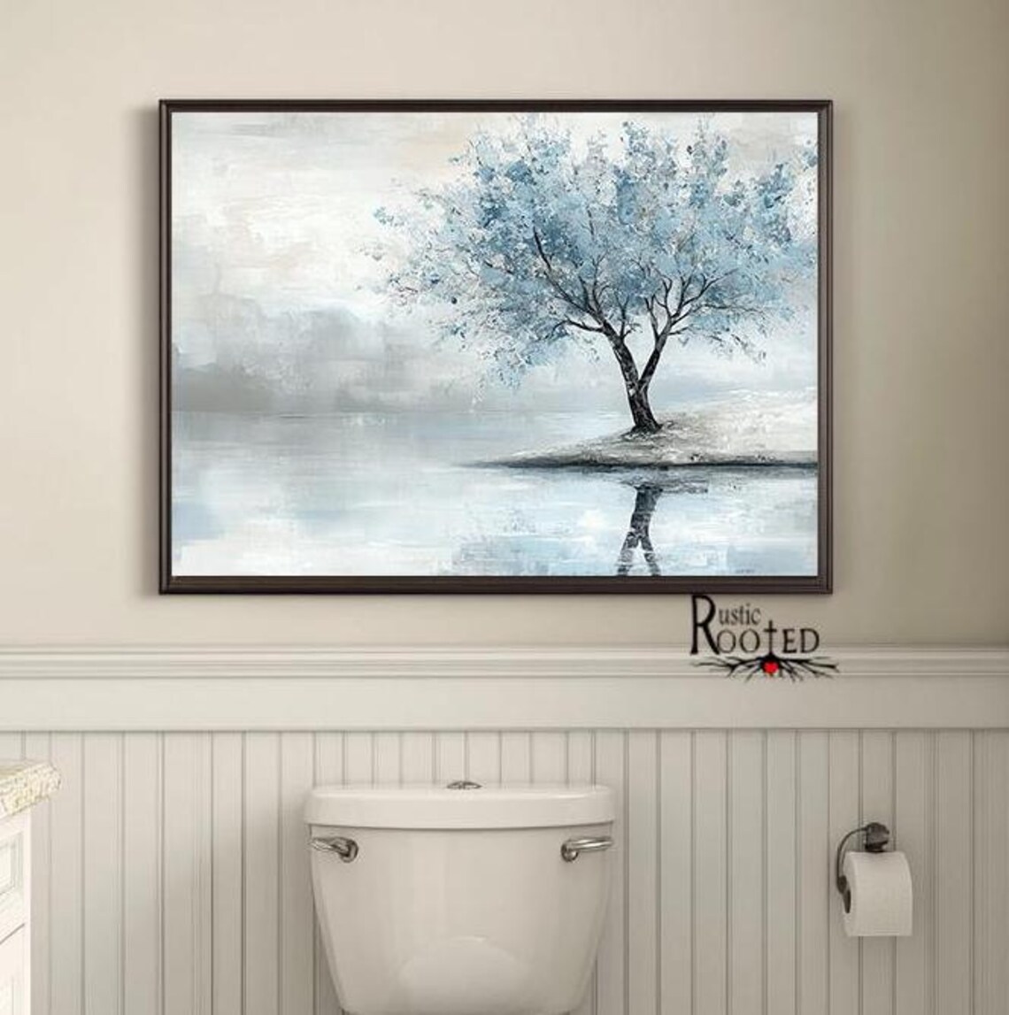 Abstract Tree Artwork, Modern Farmhouse Art Print - Image 4