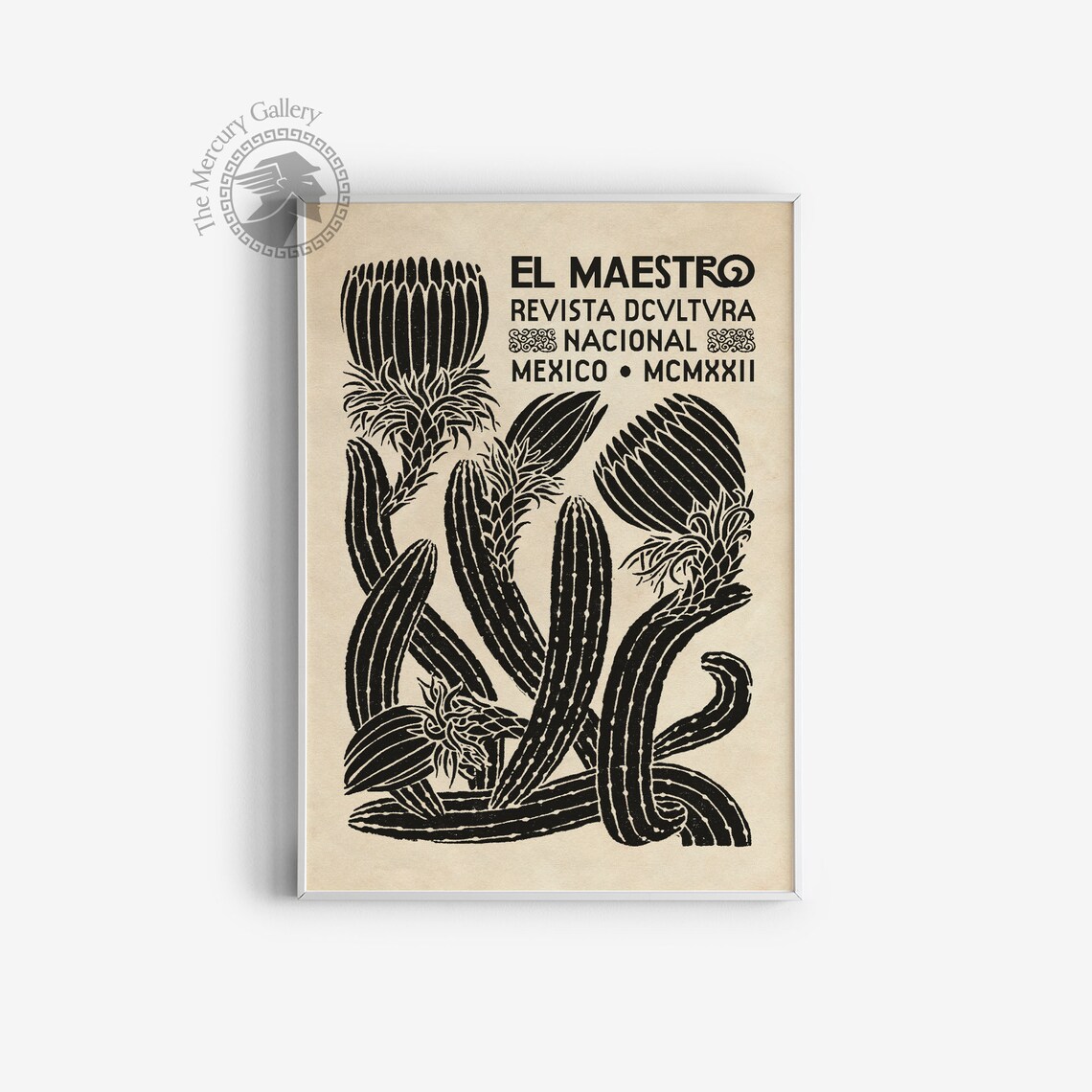 El Maestro Mexico Vintage Botanical Art Print - Image 4