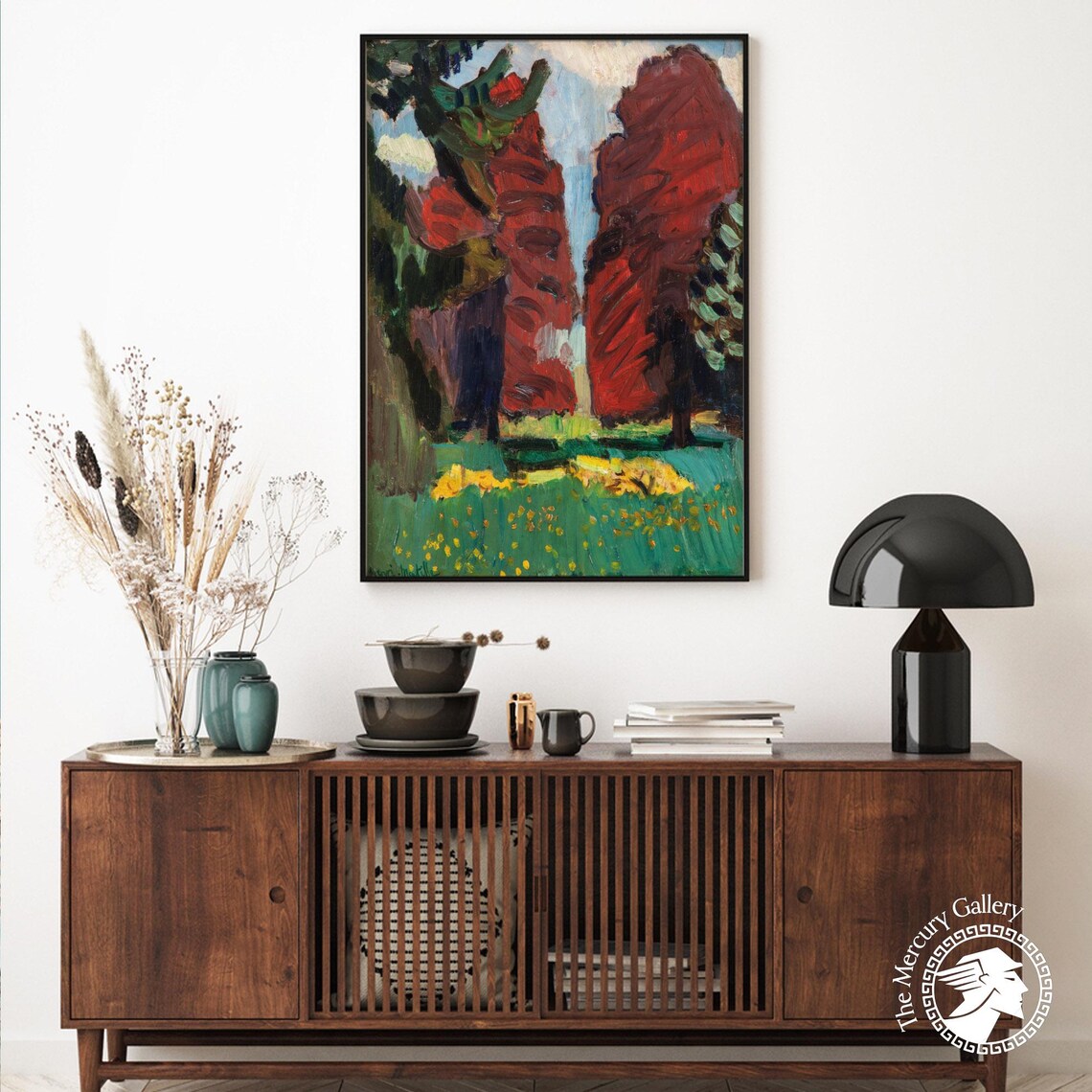 Henri Matisse The Purple Beeches Bold Red Trees Fauvist Poster - Image 6
