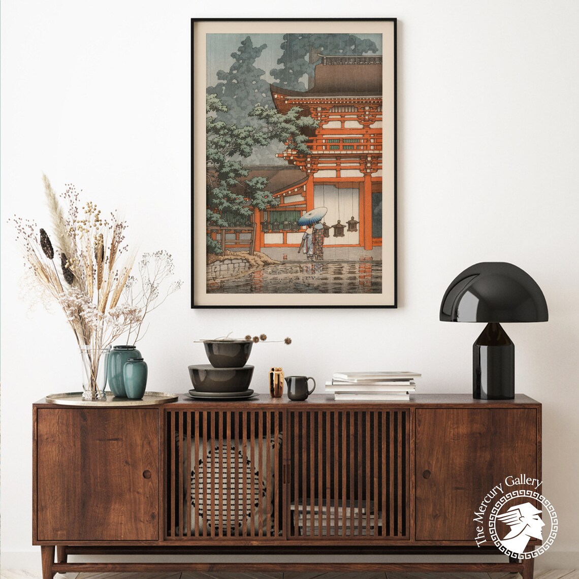 Kasuga Shrine in Nara, Vintage Travel Poster - Image 5