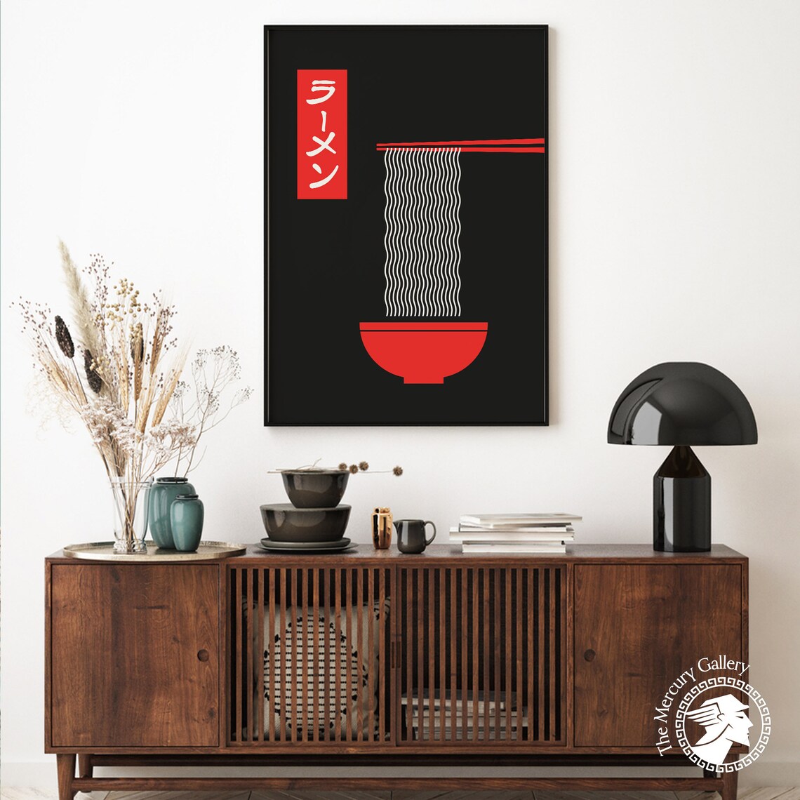 Ramen Noodle Travel Poster, Noodle Soup Artwork - Image 6