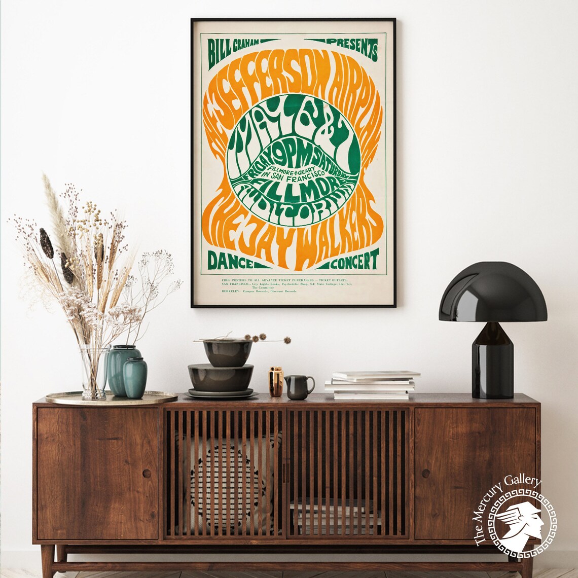 Vintage Music Concert Poster Print, Summer of Love - Image 5