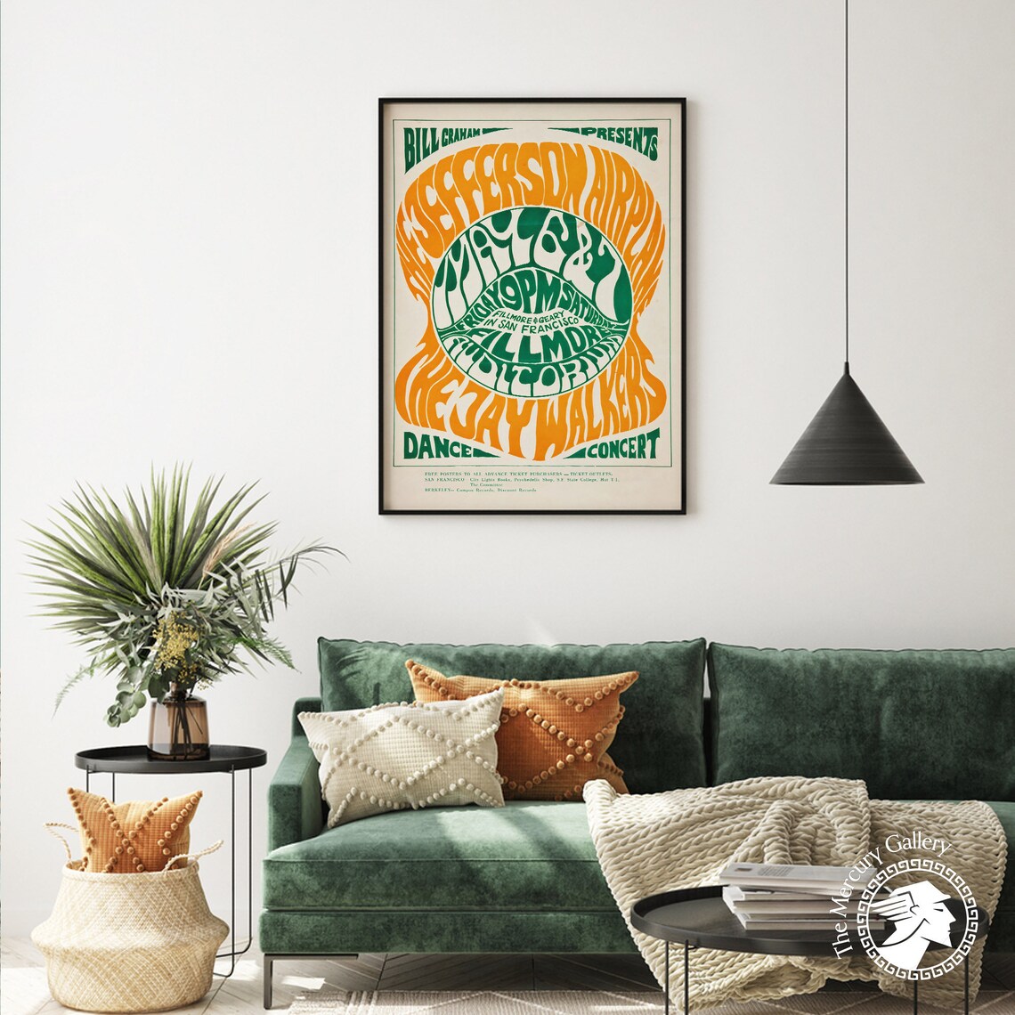 Vintage Music Concert Poster Print, Summer of Love - Image 3