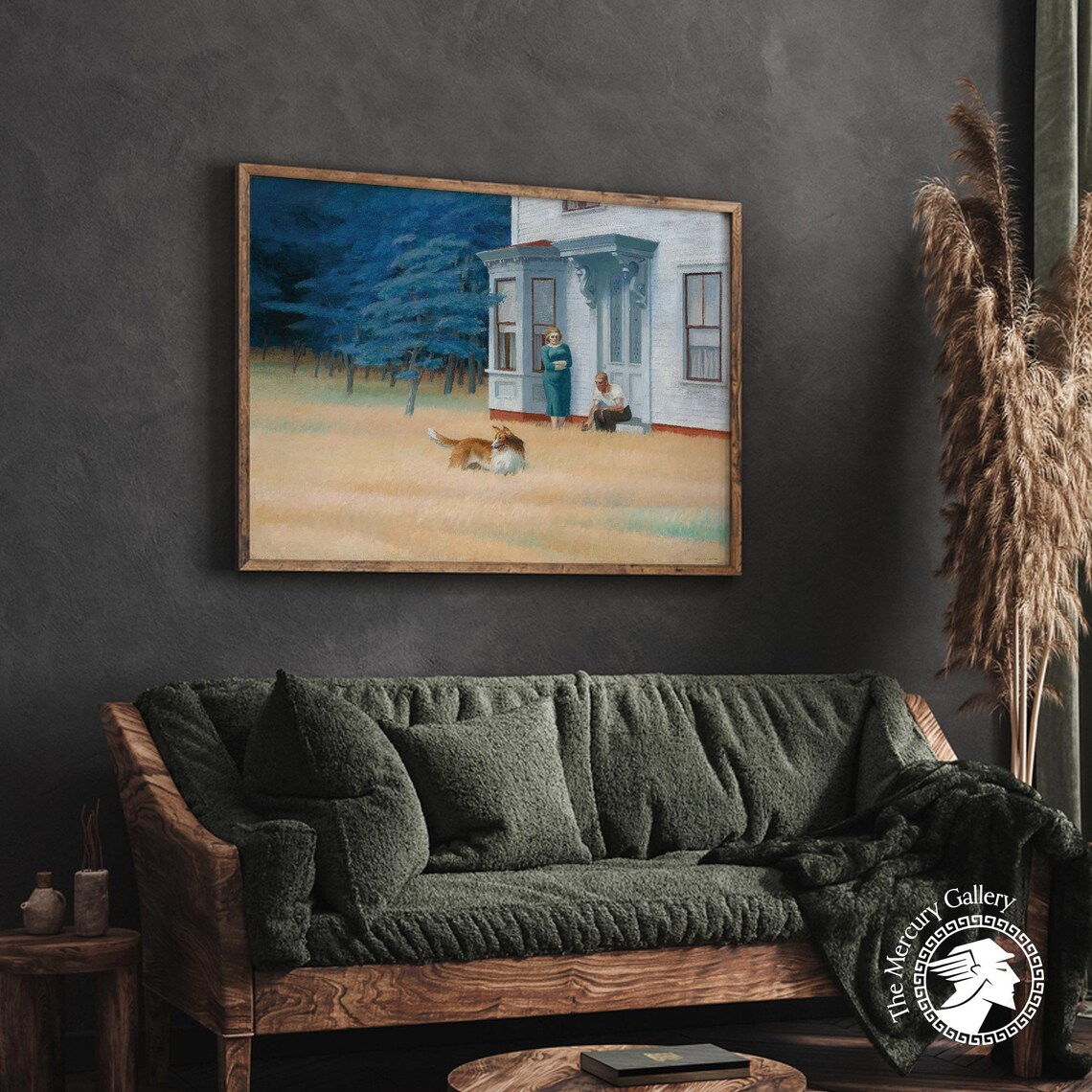Edward Hopper Cape Cod Evening, Mid-Century Modern - Image 2