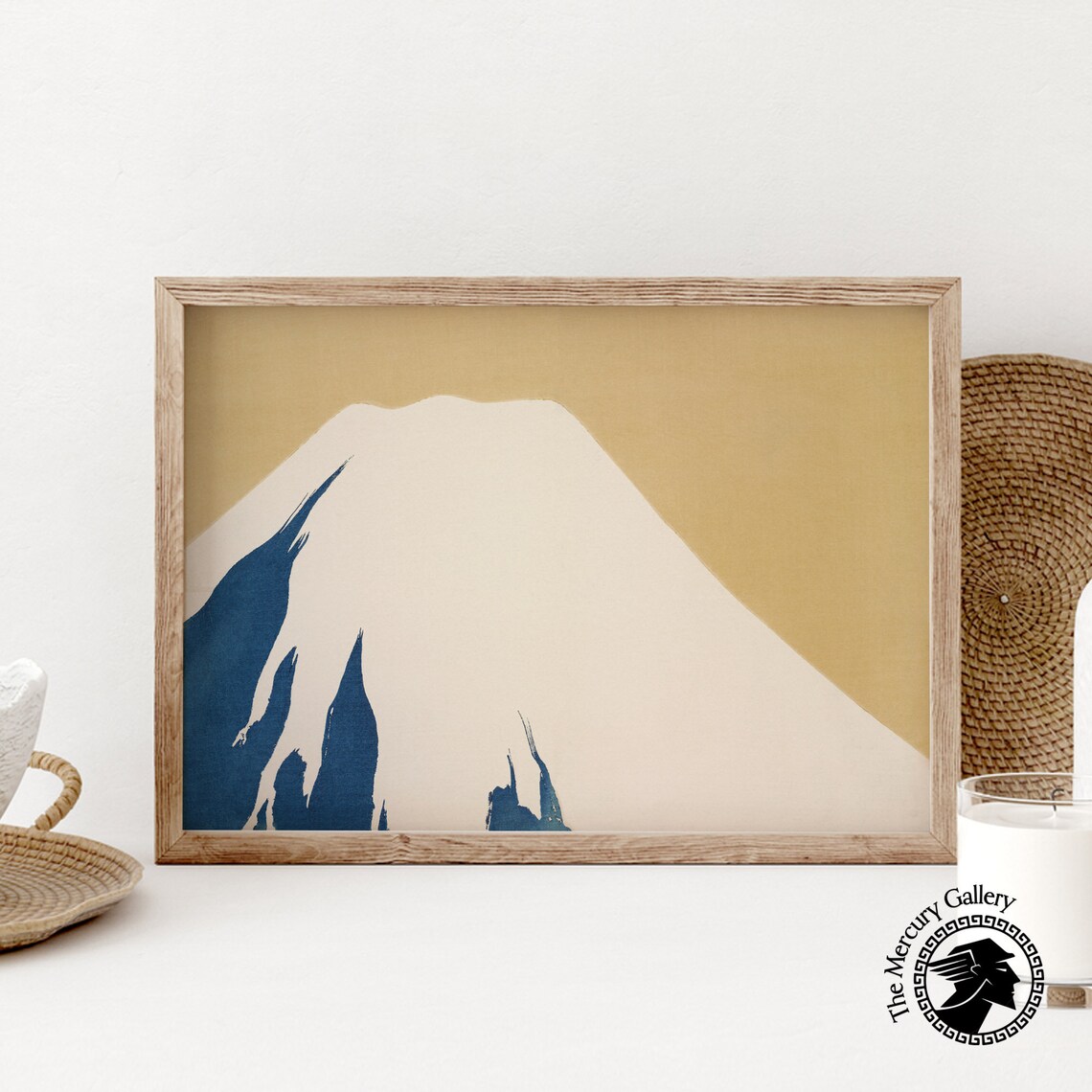Kamisaka Sekka Mount Fuji Vintage Travel Poster - Image 6