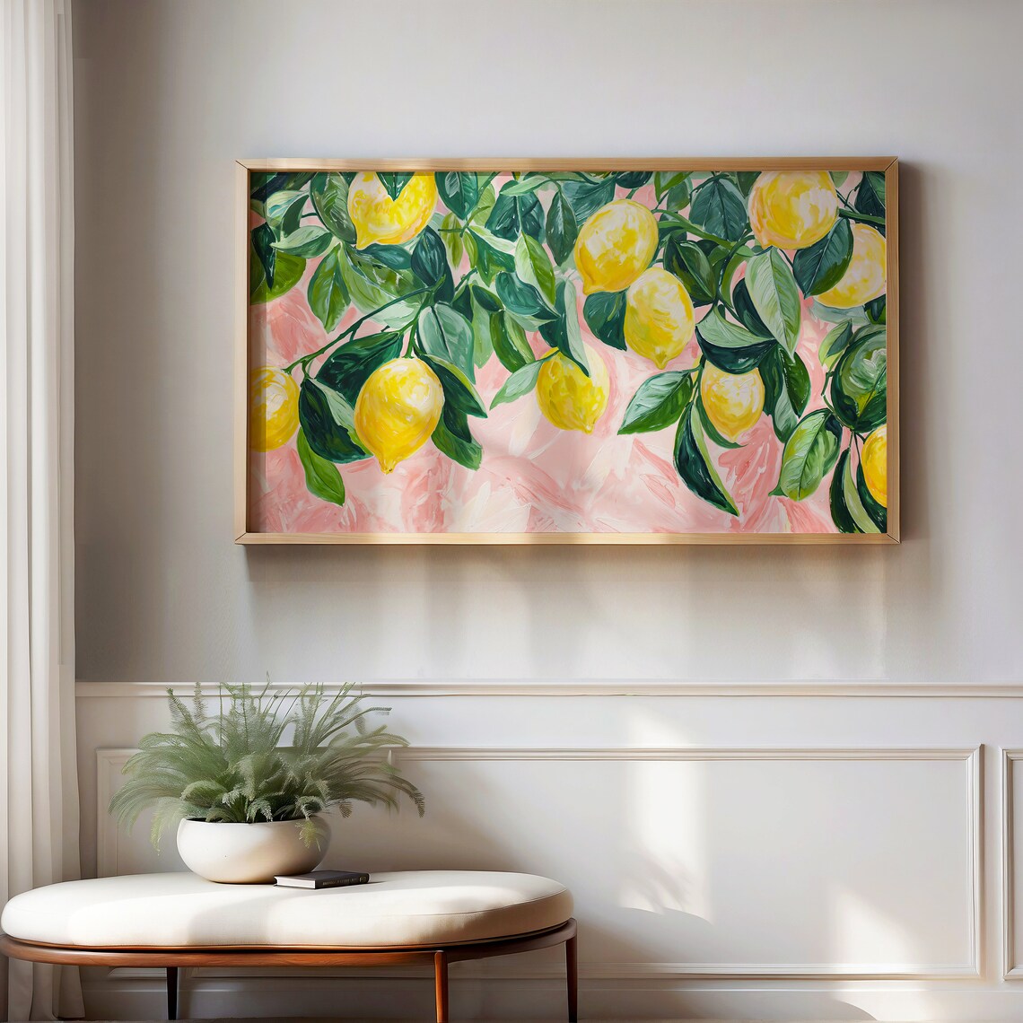 Lemons Summer Art Print, Seasonal Kitchen Decor - Image 4