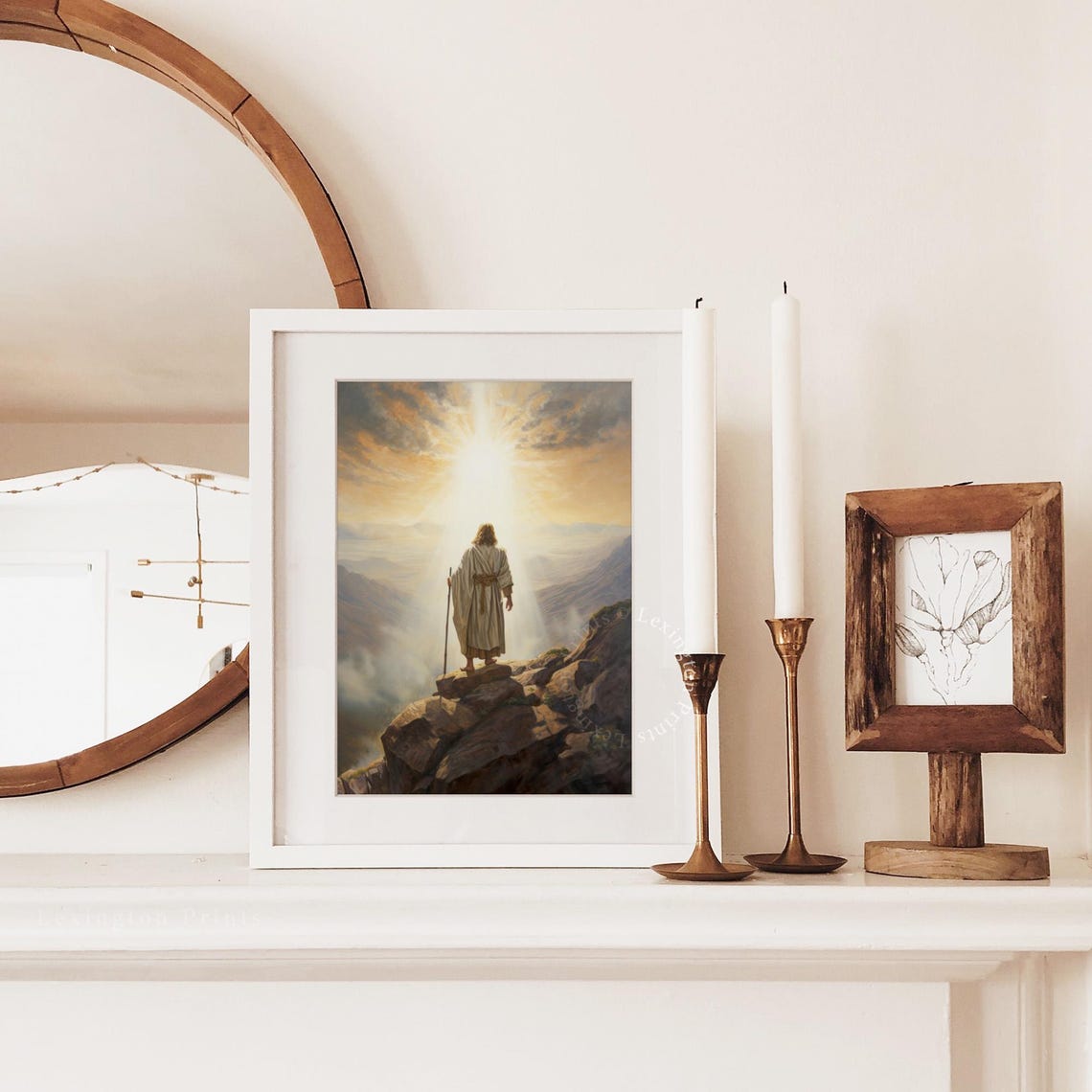 Jesus Art Christian Wall Art Christian Art Jesus Art Christian Print Religious Art Oil Painting Christian Painting Bible Art 387 - Image 6