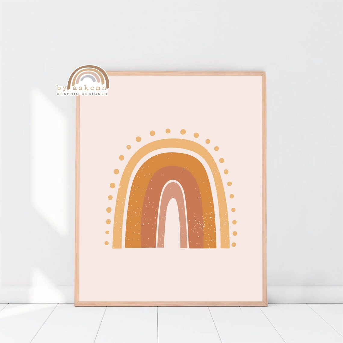 You Are My Sunshine Pastel Nursery Decor Nursery Wall Art Rainbow Wall Decor Rainbow Poster Living Room Art Print Boho Nursery Print