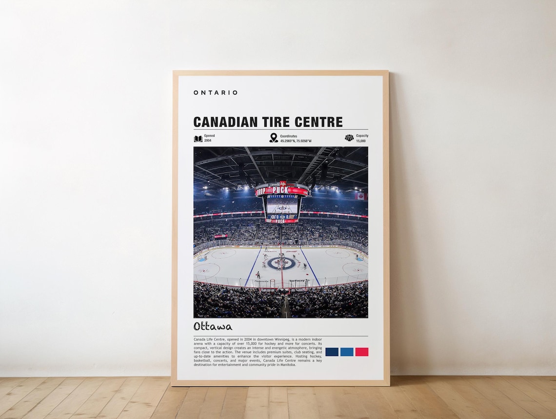 Canada Life Centre Winnipeg Poster Print