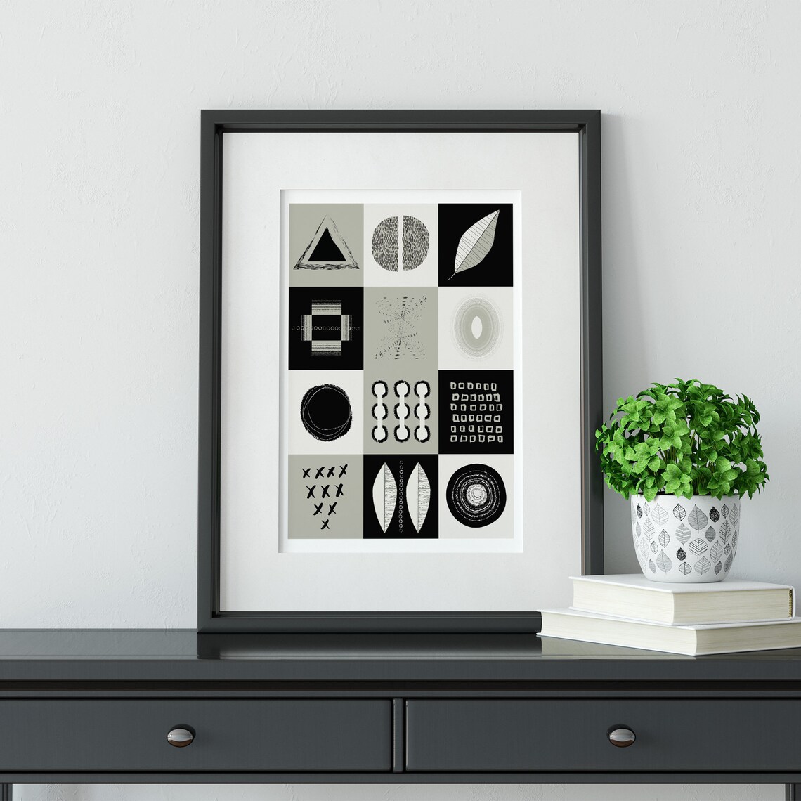 Black And White Prints, Minimalist Wall Art Print - Image 3
