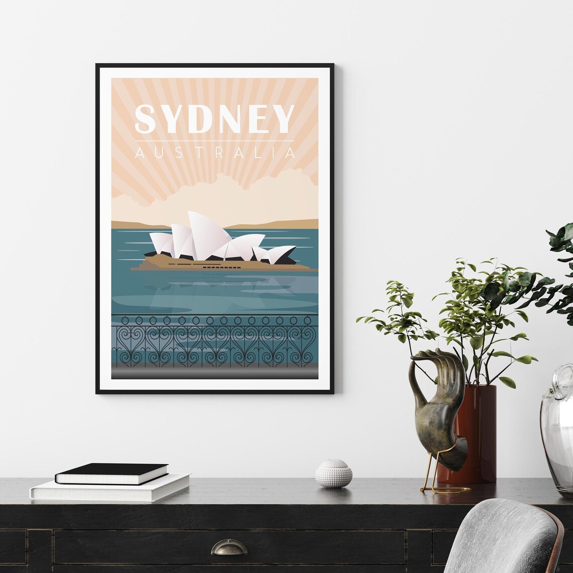 Sydney Travel Poster, Australia Wall Art - Image 2